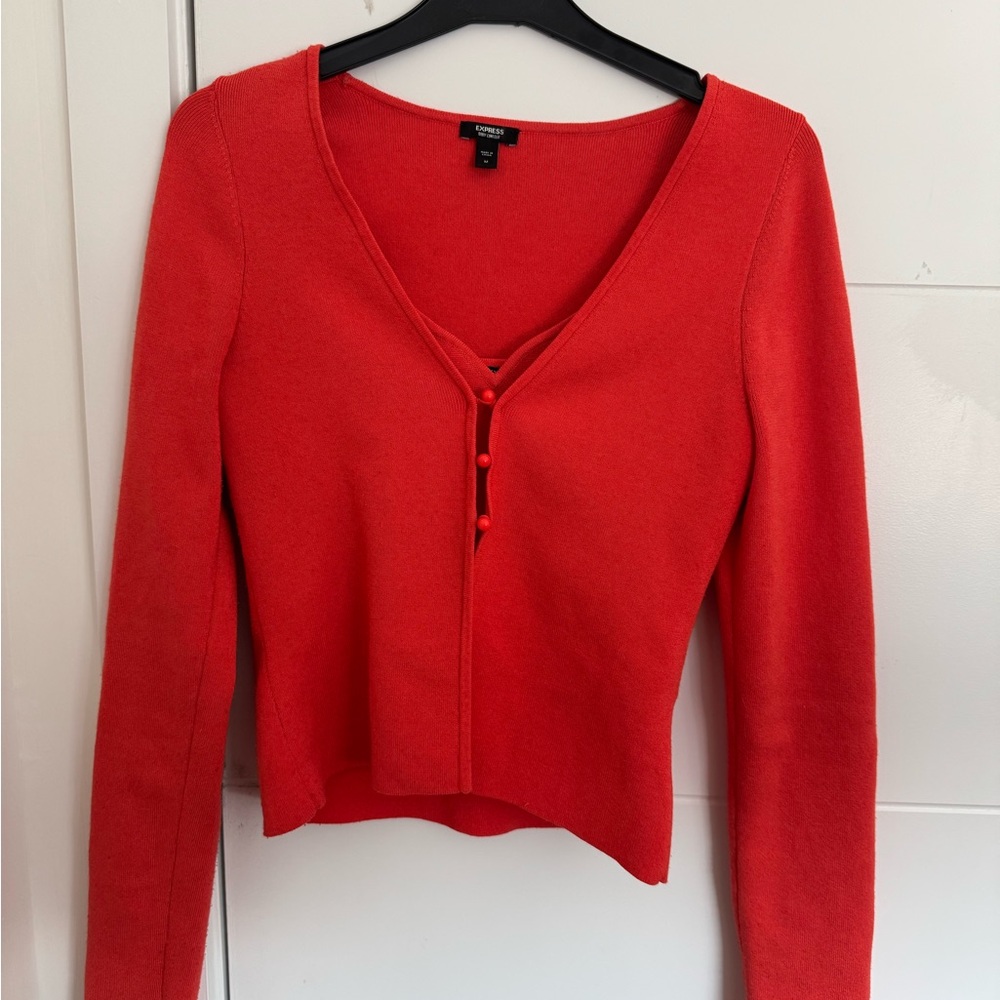 Cozy Red Sweater